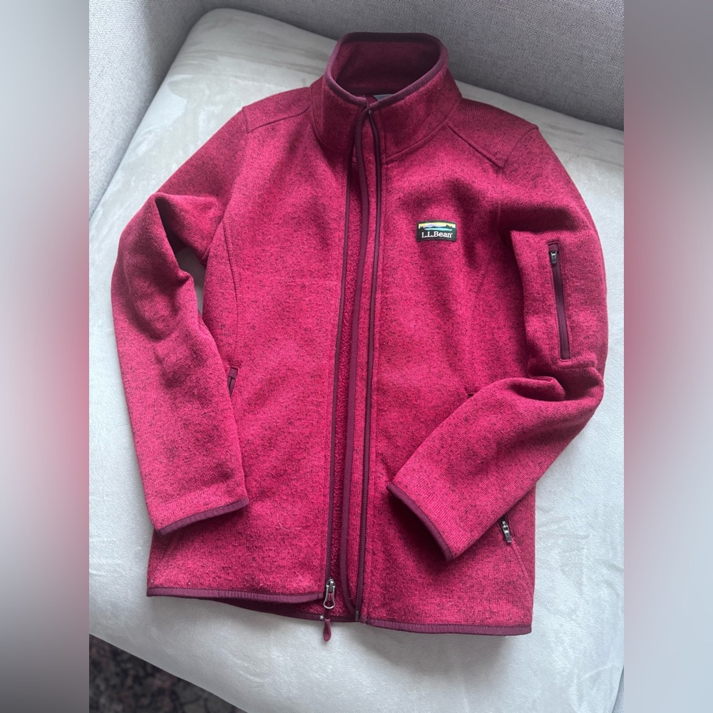 LL Bean zip up